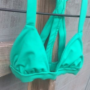 Swim - Flattering Teal Razor Back Bikini Top Swim - Flattering Teal Razor Back Bikini Top